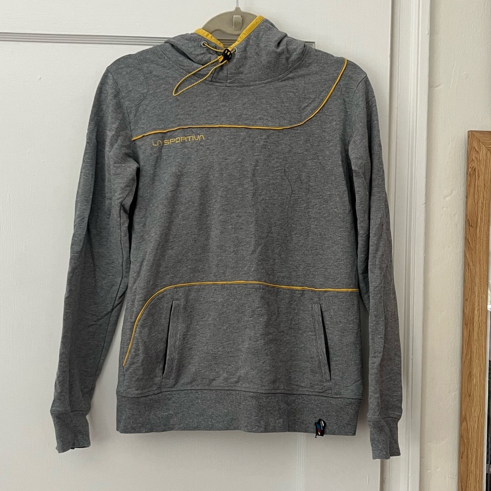 La Sportiva Women’s Buttermilk Hoody 🩶💛🧗‍♀️